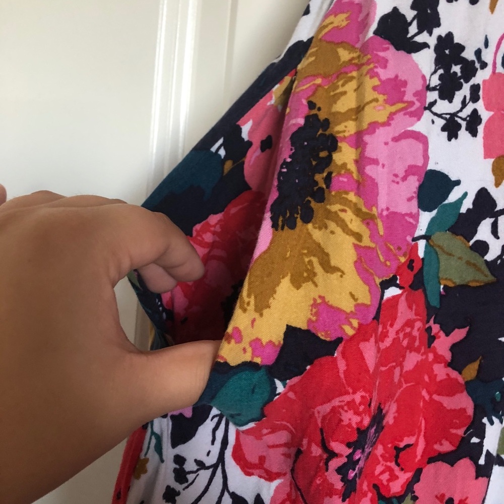SLEEVELESS FLORAL DRESS - Picture 3 of 5